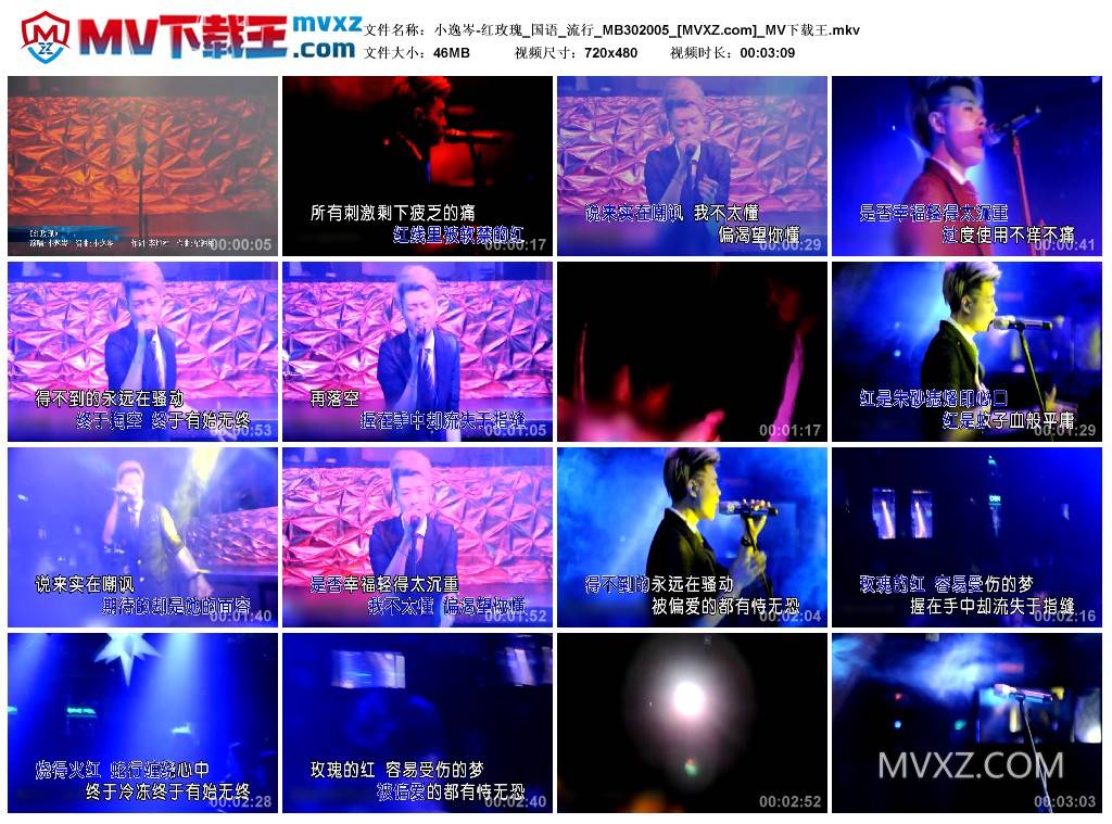 小逸岑-红玫瑰_国语_流行_MB302005
